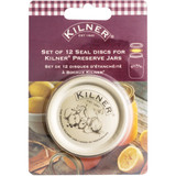 Kilner Regular Mouth Preserve Jar Canning Lid (12-Count)