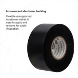 3m Elec Tape,20 ft Lx1 1-2" W,30 mil,Black 77BLACK-1-1-2X20FT