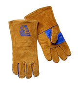 Welding Gloves, B-Series, Side Split Cowhide, Foam Lined, Lg 2119B