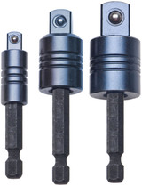 1/4", 3/8" and 1/2" Power-Locking  Square Drive Adapter Set PL100
