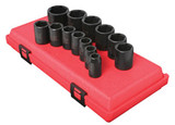 13 pc. 6-Point Standard Fractional Impact Socket Set 2650