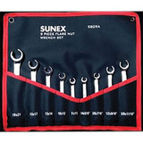 9 PIECE FLARE NUT WRENCH SET 9809A