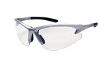 Silver Frame DB2™ Safety Glasses with Clear Lens 540-0500