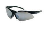 Black Frame Diamondbacks™ Safety Glasses with Smoke Lens 540-0203