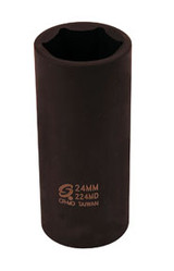 1/2" Drive, Deep Impact Socket, 24mm 224MD