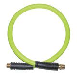 1/2” x 2’ Flexzilla® ZillaGreen™ Ball Swivel Whip Hose HFZ1202YW3S