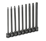 3/8" Drive 9 Pc. 6" Length Internal Star Set 1206T