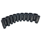 19-Pc. 1/2" Dr. 6-pt SAE Deep Impact Socket Set 44419