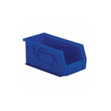 Lewisbins Hang and Stack Bin,Blue,PP,5 in PB105-5 Blue