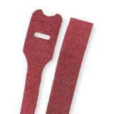 Panduit Hook-and-Loop Cable Tie,8 in,Maroon,PK10 HLTP2I-X12