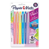 Paper Mate® PEN,FLAIR,RETROCLRS,MD,6 2097888
