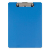 Officemate Recycled Plastic Clipboard, Holds 8.5 x 11 Sheets, Blue OIC83048