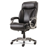 Alera® CHAIR,LEATHER,COIL,BK ALEVN4119