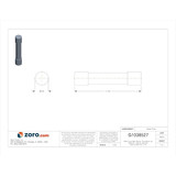 Eaton Bussmann Fuse,5A,Glass,MDL Series,PK5 MDL-5-R