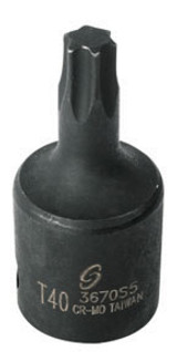 3/8" Dr Internal Star Impact Socket, T40 3670S5