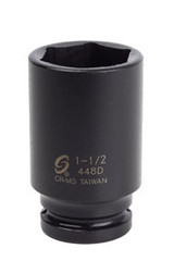 3/4" Drive, Deep Impact Socket, 1-1/2" 448D