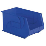 Lewisbins Hang and Stack Bin,Blue,PP,10 in PB1811-10  Blue