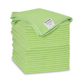 Boardwalk® Microfiber Cleaning Cloths, 16 X 16, Green, 24-pack 2164037 USS-BWK16GRECLOTHV2