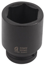 1" Dr Deep Impact Socket, 55mm 555MD