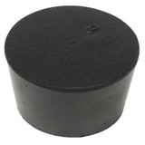 Sim Supply Stopper,Sz 6,26 mm BDia,Black,0,PK20  6-004