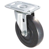 Manufacturer Varies Plate Caster,Swivel,Rubber,2 1/2"H 1UHH5