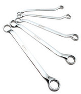 5 Pc. Fully Polished Metric Double Box Wrench Set 9950M