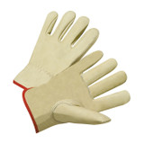 Select Grade Top Grain Cowhide Leather Drivers Glove - Keystone Thumb