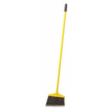 Rubbermaid Commercial Angle Broom,38 in Handle L,11 in Face FG637500GRAY