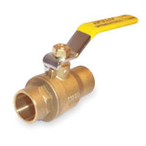 Apollo Valves Manual 2-Way Ball Valve,Sweat,Brass 94A20301