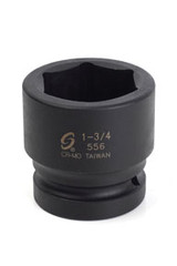 1" Dr Impact Std 6 point Socket, 1-3/4" 556