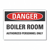 Lyle Auth Person Danger Lbl,10inx14in,Polyest LCU4-0553-ND_14X10