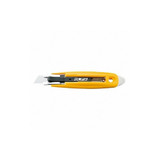 Olfa Safety Knife,6-1/8 in.,Black/Yellow SK-9