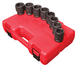 3/4" Drive, SAE Impact Socket Set, 8 Pc. 4680