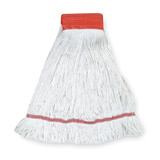 Tough Guy Wet Mop,White,Cotton 1TYL7