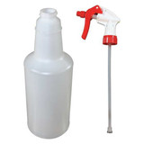 Impact Products Trigger Spray Bottle,32oz,12 1/2"H,Clear 5032WG/5906DZ-91-AS002
