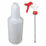 Impact Products Trigger Spray Bottle,32oz,12 1/2"H,Clear  5032WG/5906DZ-91