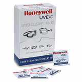 Honeywell Uvex Clear Plus Towettes,5 in x 6 in, PK100 S470