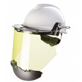 Msa Safety FaceShieldFrame,Black,Plastic,Full-Frame 10121266