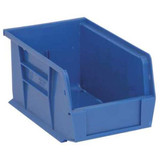 Quantum Storage Systems Hang and Stack Bin,Blue,PP,5 in QUS221BL