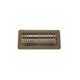 Sim Supply Floor Register,4x10",Brown  4JRR4