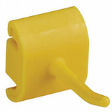 Vikan Tool Wall Bracket,1 5/8 in L,Yellow  10126