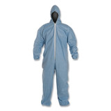 ProShield 6 SFR Coveralls with Attached Hood, Blue, Large