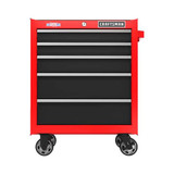 Craftsman Cabinets,5 Drawers,18" D,34" H,26" W,Red CMST98264RB