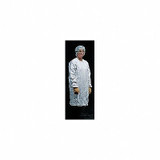 Dupont Lab Coat,White,Snaps,L,PK30 PC270SWHLG00300B