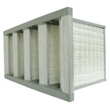 Air Handler V-Bank Air Filter,12x24x12,MERV 15 11Z802