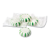 Office Snax® Candy Assortments, Spearmint Candy, 1 lb Bag 00655