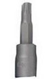 T15 Torx bit, 1/4" Sq Dr Bit Holder PFC4T15