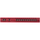 MAGRAIL TL 8” long, Red, 14 - 1/4” studs MR8R14A