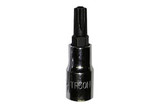 T27 Torx Bit, 1/4" Sq Dr Bit Holder PFC4TR27