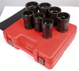 3/4" Dr Truck Pinion Locknut Impact Socket Set, 7Pc 4667